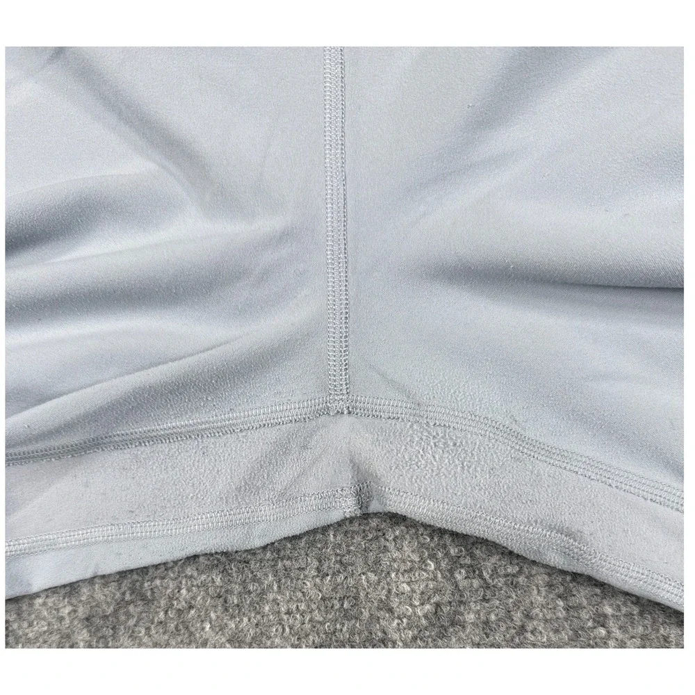 Lululemon Align Womens Size 10 Blue Gray High-Rise Crop 21 Nulu Leggings